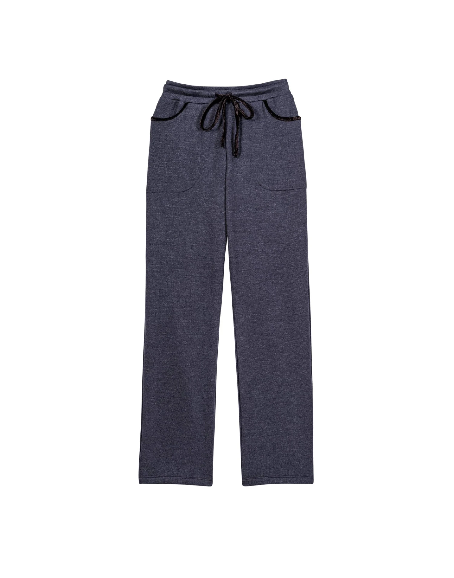 Pantalon En Maille Tricot ALPAGA 880 Marine 9 Pantalon En Maille Tricot ALPAGA 880 Marine – Image 9