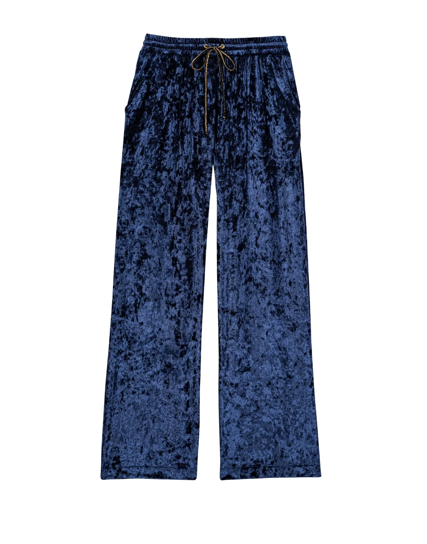 Pantalon En Panne De Velours PLATINE 880 Bleu 10 Pantalon En Panne De Velours PLATINE 880 Bleu – Image 10