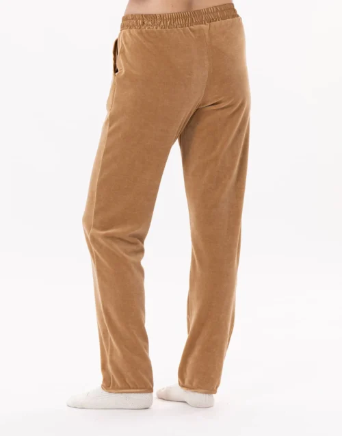 Pantalon En Velours VELVET 880 Dore -Pyjama Chic Femme Magasin pantalon en velours velvet 880 dore 2