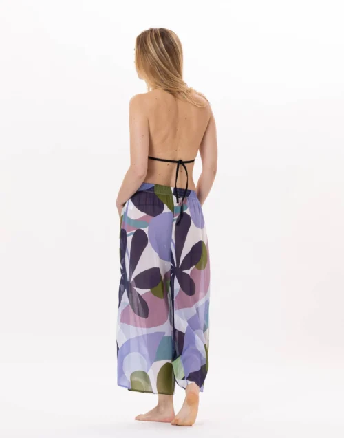 Pantalon En Voile De Coton PORQUEROLLES 980 Multico 10 Pantalon En Voile De Coton PORQUEROLLES 980 Multico -Pyjama Chic Femme Magasin pantalon en voile de coton porquerolles 980 multico 4