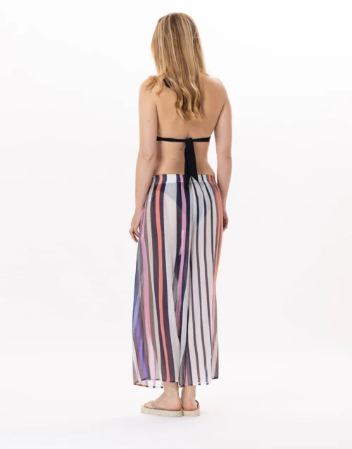 Pantalon En Voile De Coton VALLAURIS 980 Multico 10 Pantalon En Voile De Coton VALLAURIS 980 Multico -Pyjama Chic Femme Magasin pantalon en voile de coton vallauris 980 multico 4