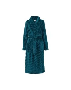 Peignoir Croisé En Fourrure ESSENTIEL H64A Canard -Pyjama Chic Femme Magasin peignoir croise en fourrure essentiel h64a canard 3