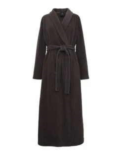 Peignoir Croisé ESSENTIEL H62Aanthracite 9 Peignoir Croisé ESSENTIEL H62Aanthracite -Pyjama Chic Femme Magasin peignoir croise essentiel h62a anthracite 4