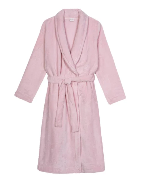 Peignoir Croisé Flanelle ESSENTIEL H61B Bois De Rose 9 Peignoir Croisé Flanelle ESSENTIEL H61B Bois De Rose -Pyjama Chic Femme Magasin peignoir croise flanelle essentiel h61b bois de rose 4