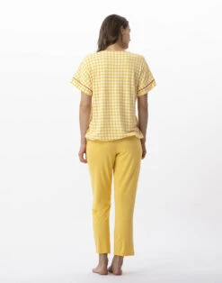 Pyjama 7/8° Imprimé En Viscose élasthanne ROSIE 702 Soleil 12 Pyjama 7/8° Imprimé En Viscose élasthanne ROSIE 702 Soleil -Pyjama Chic Femme Magasin pyjama 7 8 imprime en viscose elasthanne rosie 702 soleil 5