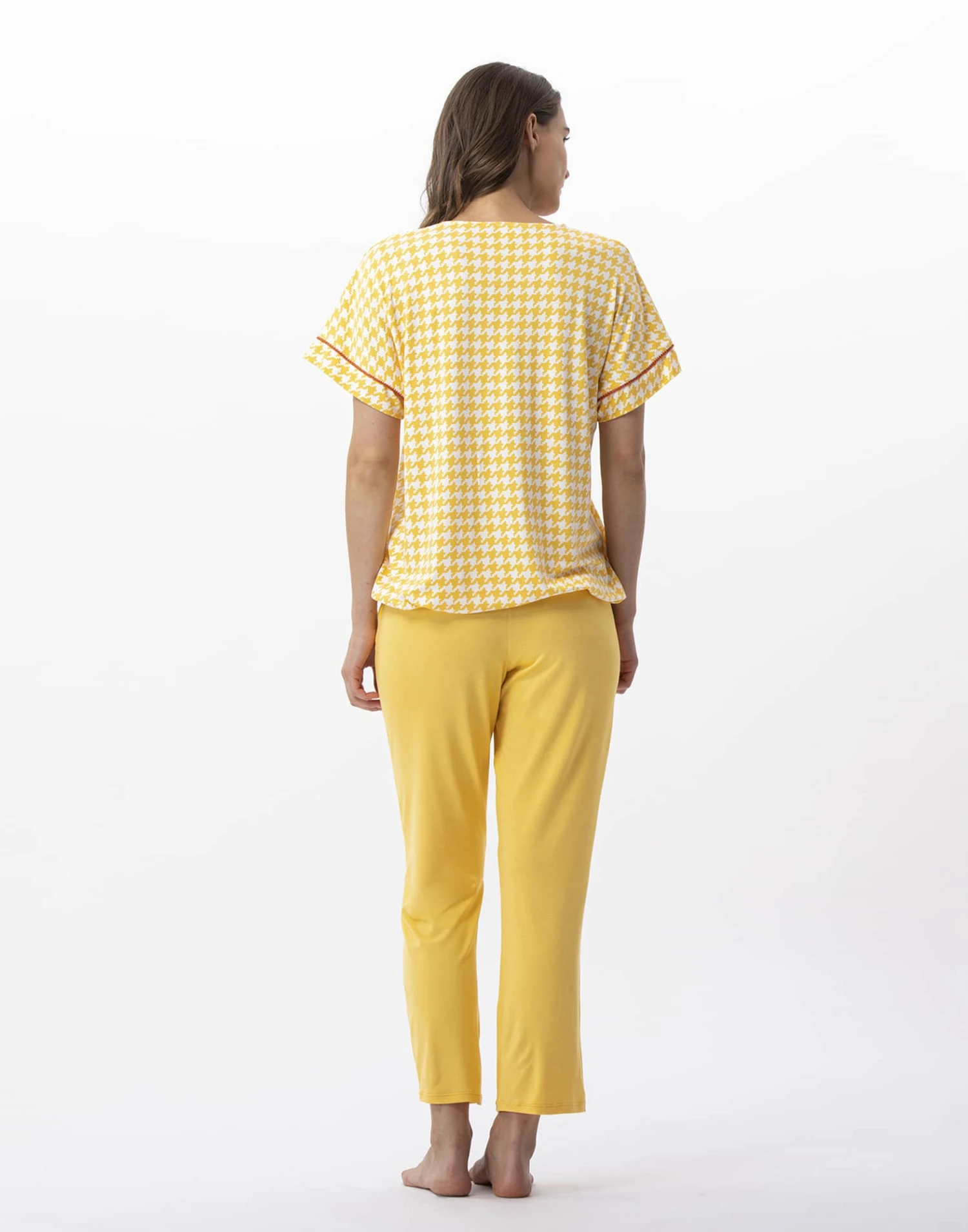 Pyjama 7/8° Imprimé En Viscose élasthanne ROSIE 702 Soleil 6 Pyjama 7/8° Imprimé En Viscose élasthanne ROSIE 702 Soleil – Image 6