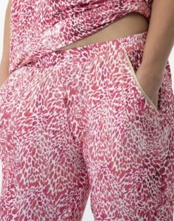 Pyjama 7/8° Imprimé En Viscose élasthanne VICTORIA 702 Fraise -Pyjama Chic Femme Magasin pyjama 7 8 imprime en viscose elasthanne victoria 702 fraise 3