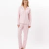 Pyjama Boutonné En Coton CHAMADE 806 Blush