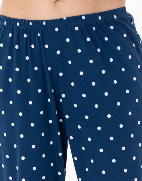 Pyjama Boutonné En Coton CHAMADE 806 Prusse 9 Pyjama Boutonné En Coton CHAMADE 806 Prusse -Pyjama Chic Femme Magasin pyjama boutonne en coton chamade 806 prusse 2