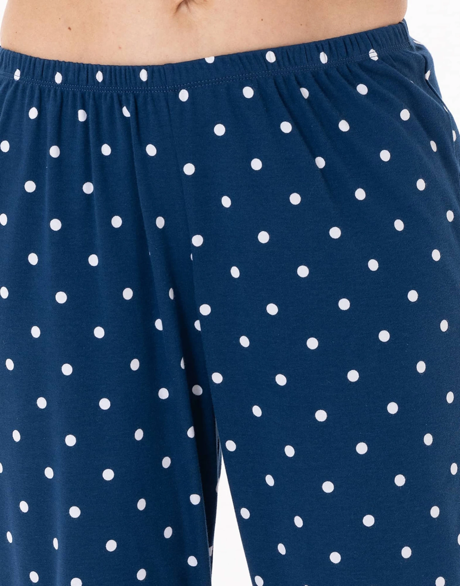 Pyjama Boutonné En Coton CHAMADE 806 Prusse 3 Pyjama Boutonné En Coton CHAMADE 806 Prusse – Image 3