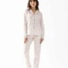 Pyjama Boutonné En Coton écru HOLLY 606 écru