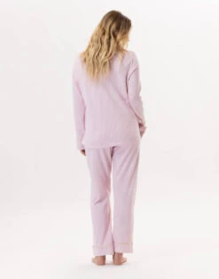 Pyjama Boutonné En Coton GARANCE 806 Rose/Blanc 12 Pyjama Boutonné En Coton GARANCE 806 Rose/Blanc -Pyjama Chic Femme Magasin pyjama boutonne en coton garance 806 rose blanc 5