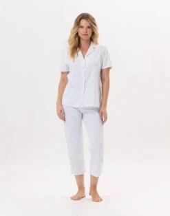 Pyjama Boutonné En Coton PITCHOUN 906 Sable