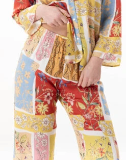 Pyjama Boutonné En Viscose ESTEREL 906 Rose -Pyjama Chic Femme Magasin pyjama boutonne en viscose esterel 906 rose 3