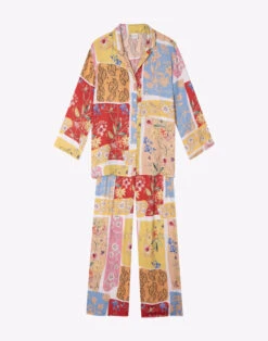 Pyjama Boutonné En Viscose ESTEREL 906 Rose -Pyjama Chic Femme Magasin pyjama boutonne en viscose esterel 906 rose 6