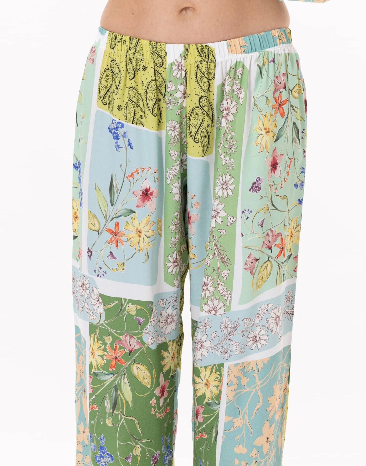 Pyjama Boutonné En Viscose ESTEREL 906 Vert D'eau 4 Pyjama Boutonné En Viscose ESTEREL 906 Vert D'eau – Image 4