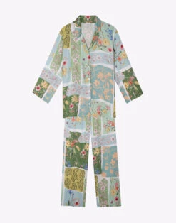 Pyjama Boutonné En Viscose ESTEREL 906 Vert D'eau 13 Pyjama Boutonné En Viscose ESTEREL 906 Vert D'eau -Pyjama Chic Femme Magasin pyjama boutonne en viscose esterel 906 vert d eau 6