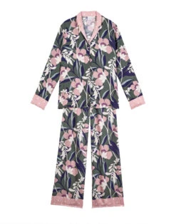 Pyjama Boutonné En Viscose GIOIA 806 Multico 9 Pyjama Boutonné En Viscose GIOIA 806 Multico -Pyjama Chic Femme Magasin pyjama boutonne en viscose gioia 806 multico 4