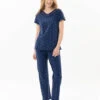 Pyjama En Coton AMORE 702 Marine