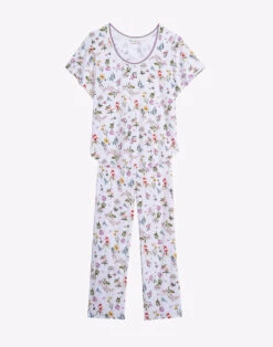 Pyjama En Coton BLOOM 902 Corail -Pyjama Chic Femme Magasin pyjama en coton bloom 902 corail 5