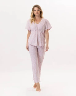 Pyjama En Coton CALISSON 902 Rose