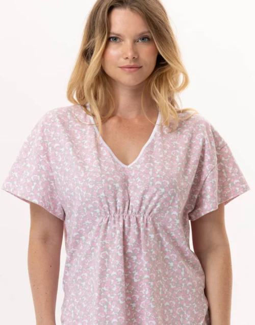 Pyjama En Coton CALISSON 902 Rose -Pyjama Chic Femme Magasin pyjama en coton calisson 902 rose 5
