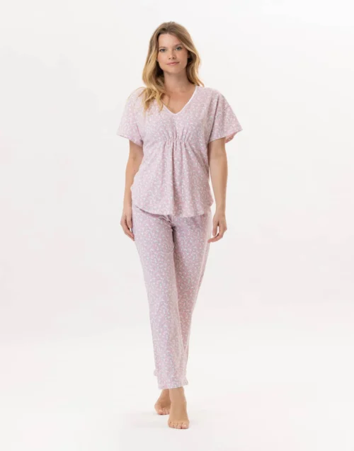 Pyjama En Coton CALISSON 902 Rose