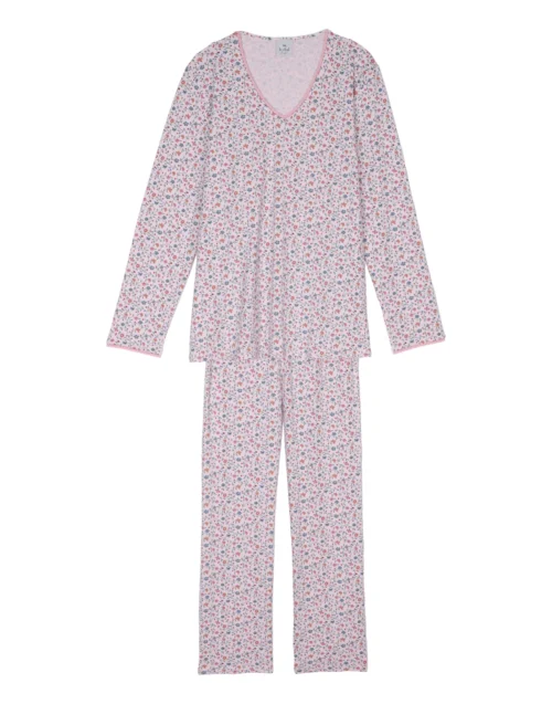 Pyjama En Coton CHAMADE 802RL Imprimé Liberty