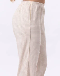 Pyjama En Coton GARANCE 802 Doré/Ecru 9 Pyjama En Coton GARANCE 802 Doré/Ecru -Pyjama Chic Femme Magasin pyjama en coton garance 802 dore ecru 2