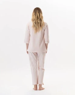 Pyjama En Coton JEANNETTE 902 Sable -Pyjama Chic Femme Magasin pyjama en coton jeannette 902 sable 5