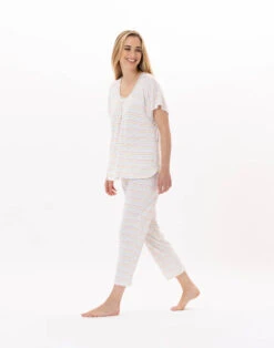 Pyjama En Coton MARIUS 902 Multico -Pyjama Chic Femme Magasin pyjama en coton marius 902 multico 2