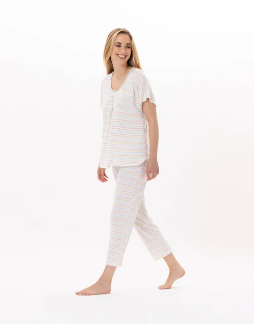 Pyjama En Coton MARIUS 902 Multico -Pyjama Chic Femme Magasin pyjama en coton marius 902 multico 2