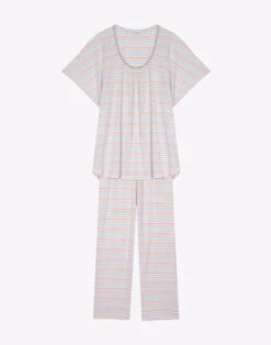 Pyjama En Coton MARIUS 902 Multico -Pyjama Chic Femme Magasin pyjama en coton marius 902 multico 5
