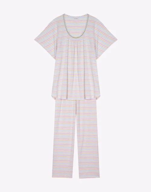 Pyjama En Coton MARIUS 902 Multico -Pyjama Chic Femme Magasin pyjama en coton marius 902 multico 5