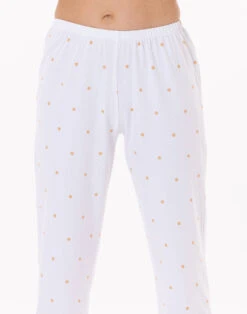 Pyjama En Coton PITCHOUN 902 Sable -Pyjama Chic Femme Magasin pyjama en coton pitchoun 902 sable 4