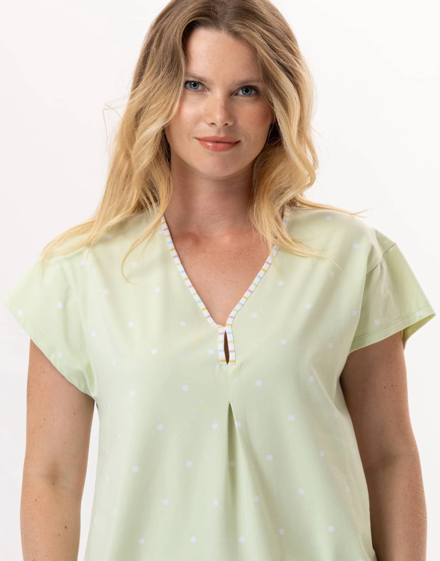 Pyjama En Coton PITCHOUN 902 Vert D'eau 2 Pyjama En Coton PITCHOUN 902 Vert D'eau – Image 2