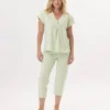 Pyjama En Coton PITCHOUN 902 Vert D'eau