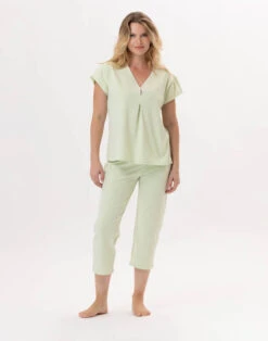 Pyjama En Coton PITCHOUN 902 Vert D'eau
