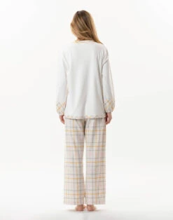 Pyjama En Coton Recyclé FELICITA 802Multico -Pyjama Chic Femme Magasin pyjama en coton recycle felicita 802 multico 5