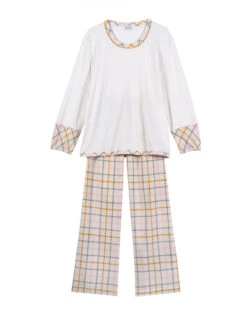 Pyjama En Coton Recyclé FELICITA 802Multico -Pyjama Chic Femme Magasin pyjama en coton recycle felicita 802 multico 6