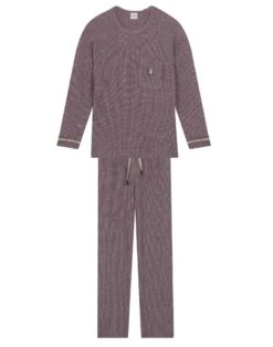 Pyjama En Maille Tricot Lurex FRILEUSE 602 Vendange -Pyjama Chic Femme Magasin pyjama en maille tricot lurex frileuse 602 vendange 6