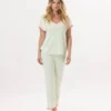 Pyjama En Viscose PALOMA 902 Vert D'eau
