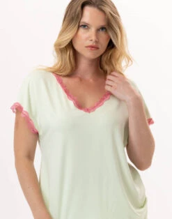 Pyjama En Viscose PALOMA 902 Vert D'eau -Pyjama Chic Femme Magasin pyjama en viscose paloma 902 vert d eau 5