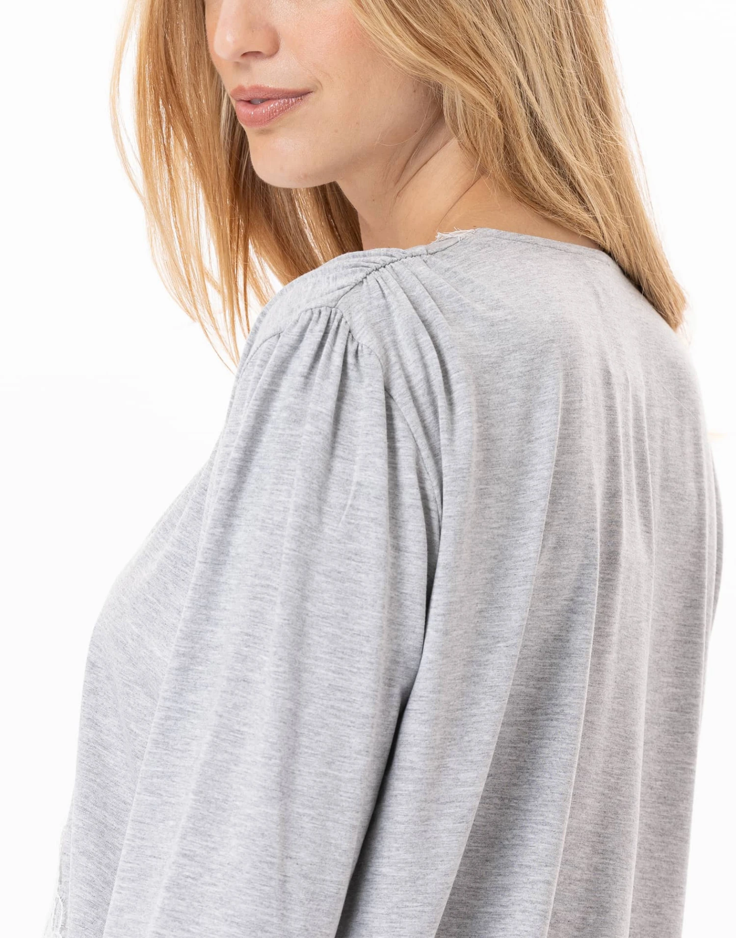 Pyjama En Viscose SUBLIME 802 Gris Chine 3 Pyjama En Viscose SUBLIME 802 Gris Chine – Image 3