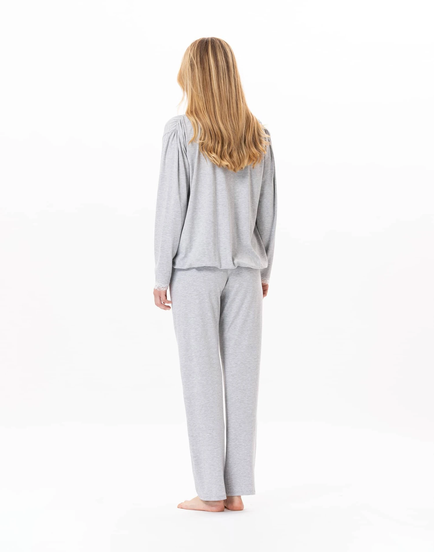 Pyjama En Viscose SUBLIME 802 Gris Chine 7 Pyjama En Viscose SUBLIME 802 Gris Chine – Image 7