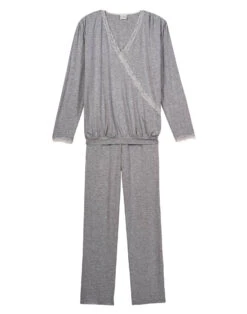 Pyjama En Viscose SUBLIME 802 Gris Chine 15 Pyjama En Viscose SUBLIME 802 Gris Chine -Pyjama Chic Femme Magasin pyjama en viscose sublime 802 gris chine 7