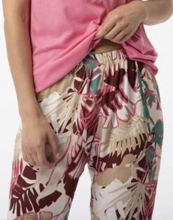 Pyjama Imprimé Fleurs En 100% Viscose CAMÉLIA 702 Multico -Pyjama Chic Femme Magasin pyjama imprime fleurs en 100 viscose camelia 702 multico 4