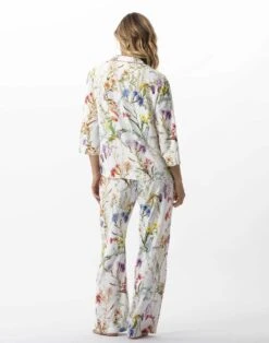Pyjama Imprimé Fleurs En 100% Viscose RIVIERA 706 Multico -Pyjama Chic Femme Magasin pyjama imprime fleurs en 100 viscose riviera 706 multico 5