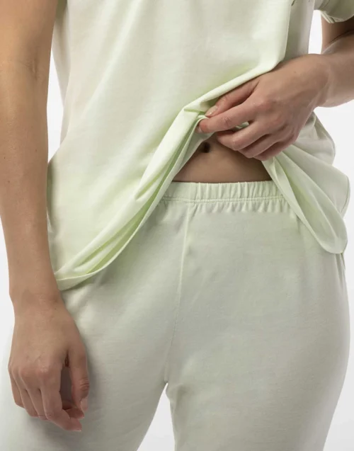 Pyjama Pantacourt En Coton Modal RIVIERA 702 Anis 9 Pyjama Pantacourt En Coton Modal RIVIERA 702 Anis -Pyjama Chic Femme Magasin pyjama pantacourt en coton modal riviera 702 anis 3