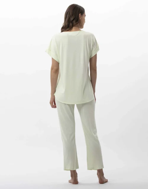Pyjama Pantacourt En Coton Modal RIVIERA 702 Anis 11 Pyjama Pantacourt En Coton Modal RIVIERA 702 Anis -Pyjama Chic Femme Magasin pyjama pantacourt en coton modal riviera 702 anis 5